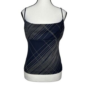 VTG BCBG Max Azria Camisole Top Y2K Cybercore Corporate Goth Office Siren Size 8